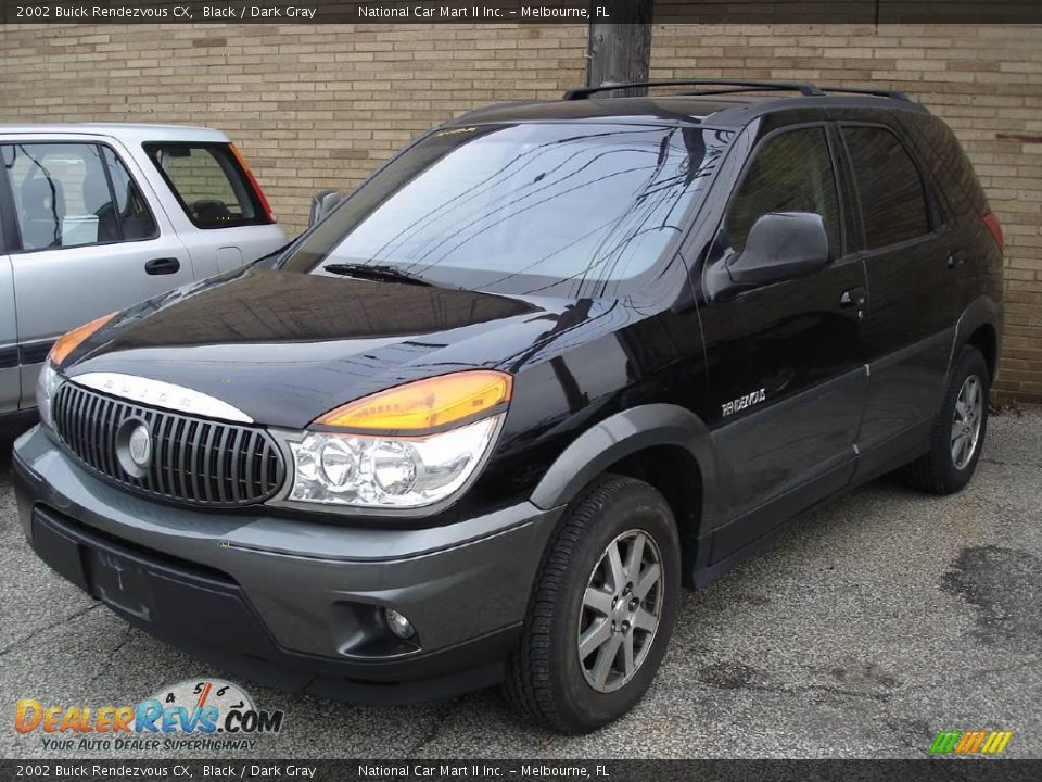 2002 Buick Rendezvous CX Black / Dark Gray Photo #1