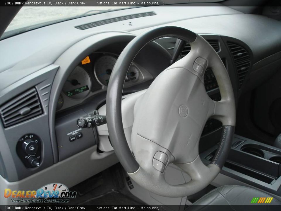 2002 Buick Rendezvous CX Black / Dark Gray Photo #3