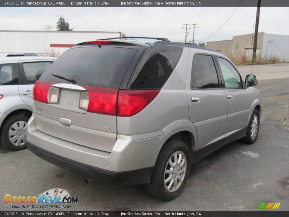 2006 Buick Rendezvous CXL AWD Platinum Metallic / Gray Photo #3