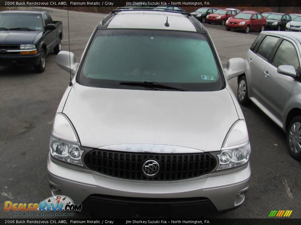 2006 Buick Rendezvous CXL AWD Platinum Metallic / Gray Photo #5