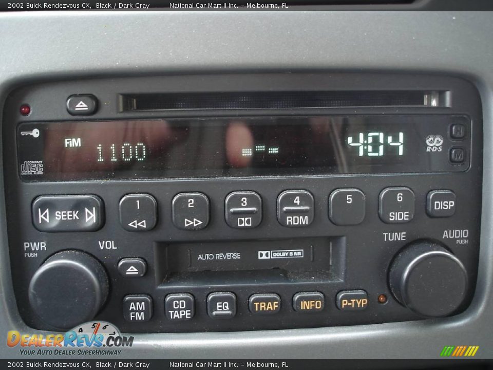 2002 Buick Rendezvous CX Black / Dark Gray Photo #8