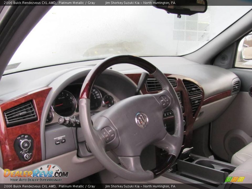 2006 Buick Rendezvous CXL AWD Platinum Metallic / Gray Photo #7