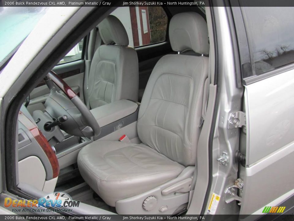 2006 Buick Rendezvous CXL AWD Platinum Metallic / Gray Photo #11