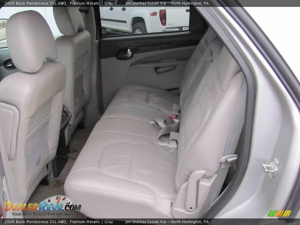 2006 Buick Rendezvous CXL AWD Platinum Metallic / Gray Photo #12