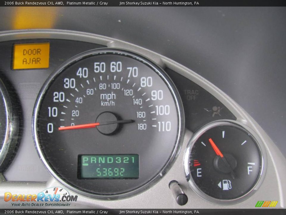 2006 Buick Rendezvous CXL AWD Platinum Metallic / Gray Photo #15