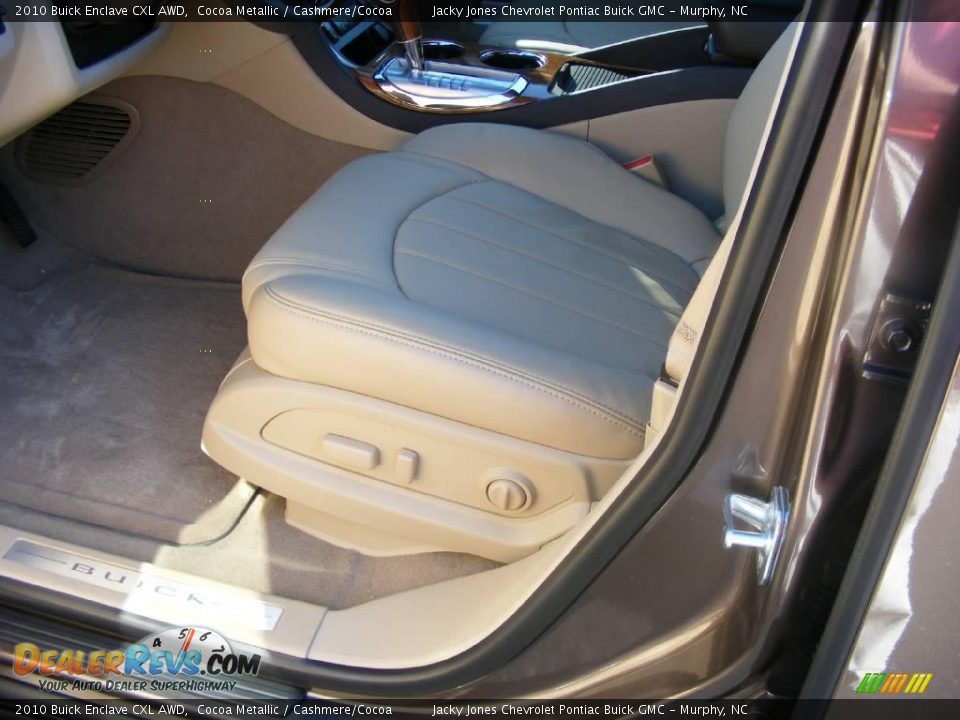 2010 Buick Enclave CXL AWD Cocoa Metallic / Cashmere/Cocoa Photo #3