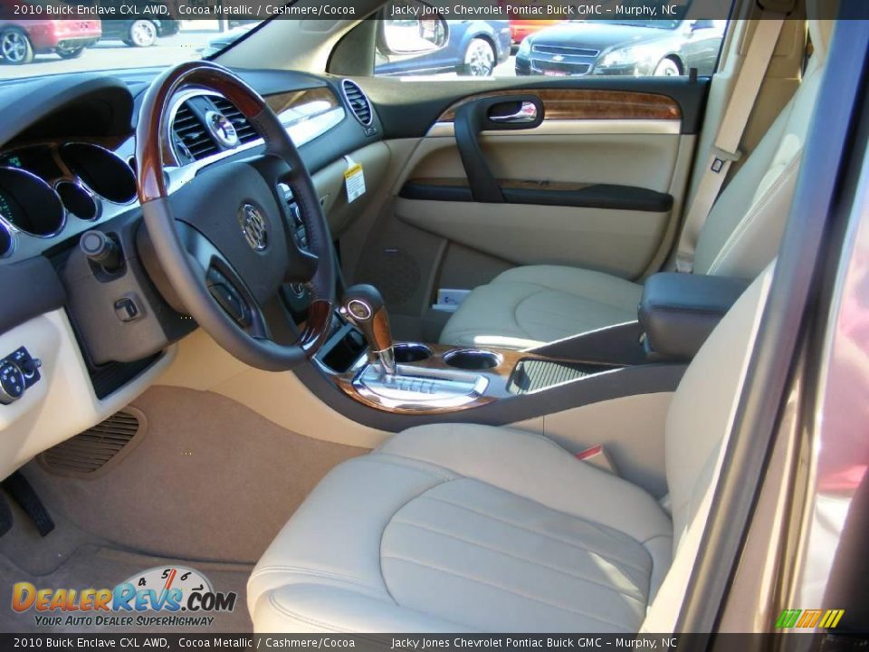 2010 Buick Enclave CXL AWD Cocoa Metallic / Cashmere/Cocoa Photo #4