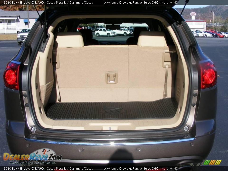 2010 Buick Enclave CXL AWD Cocoa Metallic / Cashmere/Cocoa Photo #9