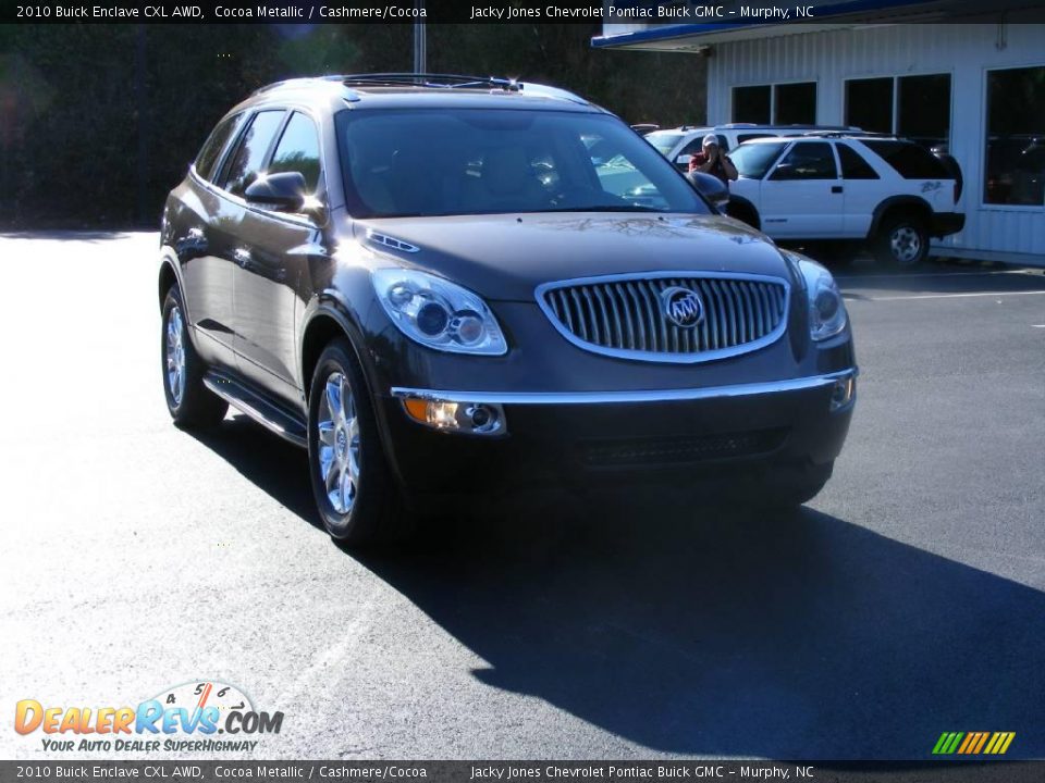 2010 Buick Enclave CXL AWD Cocoa Metallic / Cashmere/Cocoa Photo #11