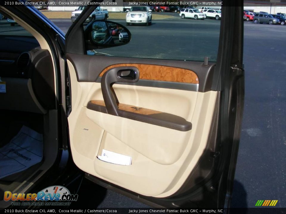 2010 Buick Enclave CXL AWD Cocoa Metallic / Cashmere/Cocoa Photo #13