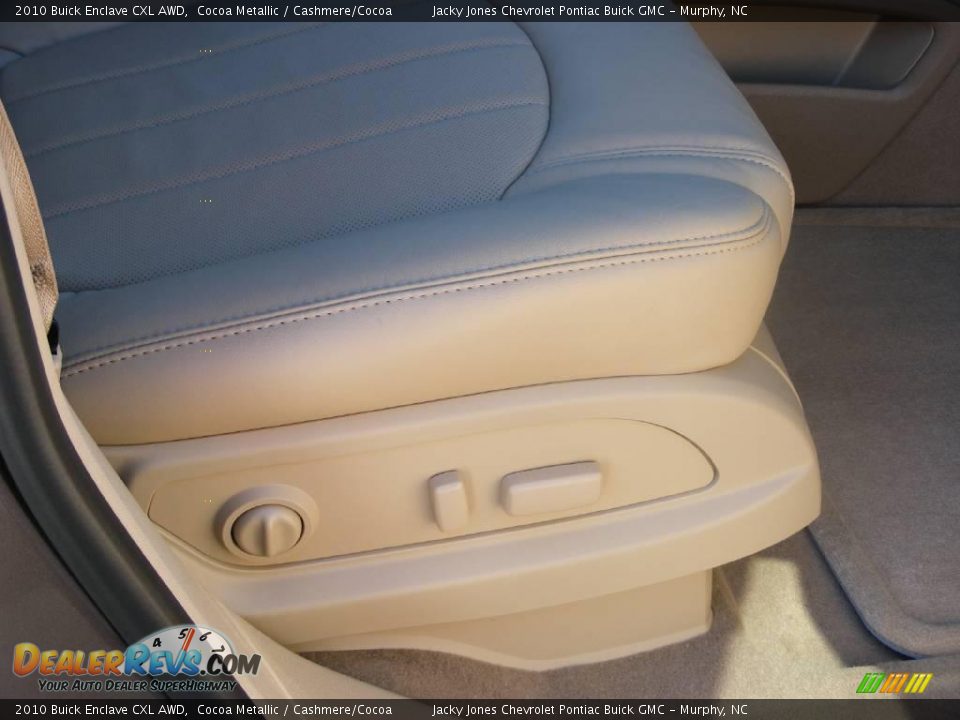 2010 Buick Enclave CXL AWD Cocoa Metallic / Cashmere/Cocoa Photo #14