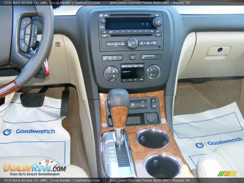 2010 Buick Enclave CXL AWD Cocoa Metallic / Cashmere/Cocoa Photo #20