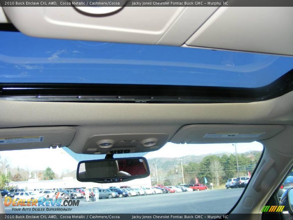 2010 Buick Enclave CXL AWD Cocoa Metallic / Cashmere/Cocoa Photo #21