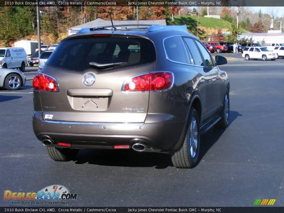 2010 Buick Enclave CXL AWD Cocoa Metallic / Cashmere/Cocoa Photo #31