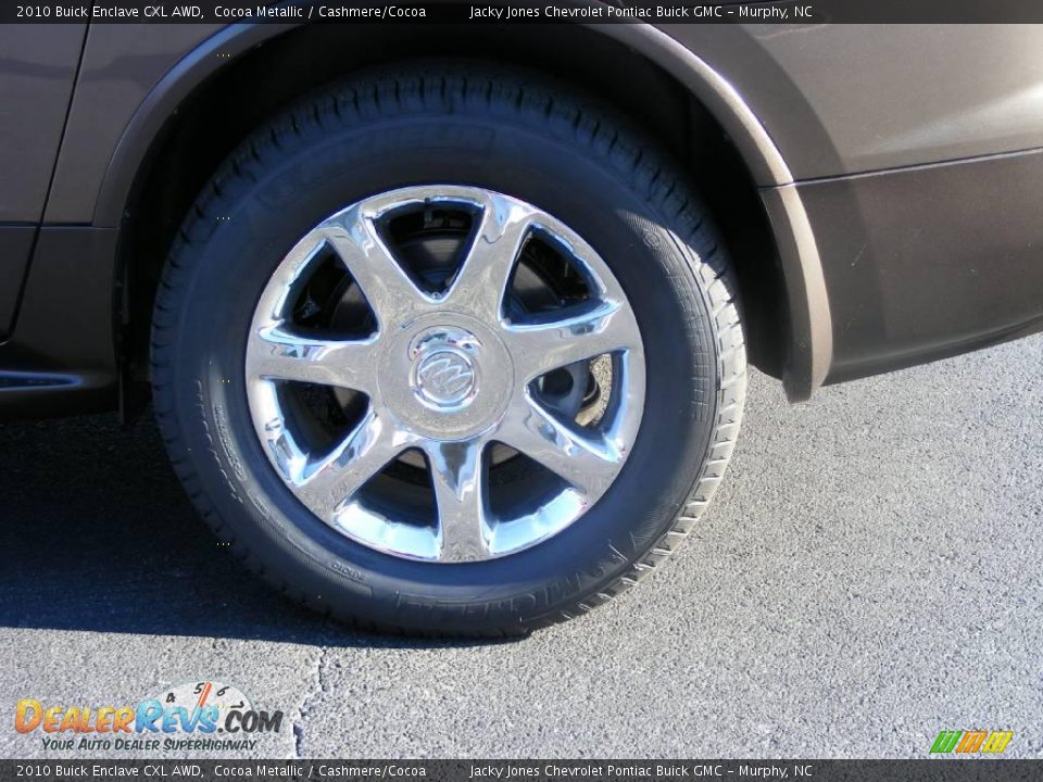 2010 Buick Enclave CXL AWD Cocoa Metallic / Cashmere/Cocoa Photo #32