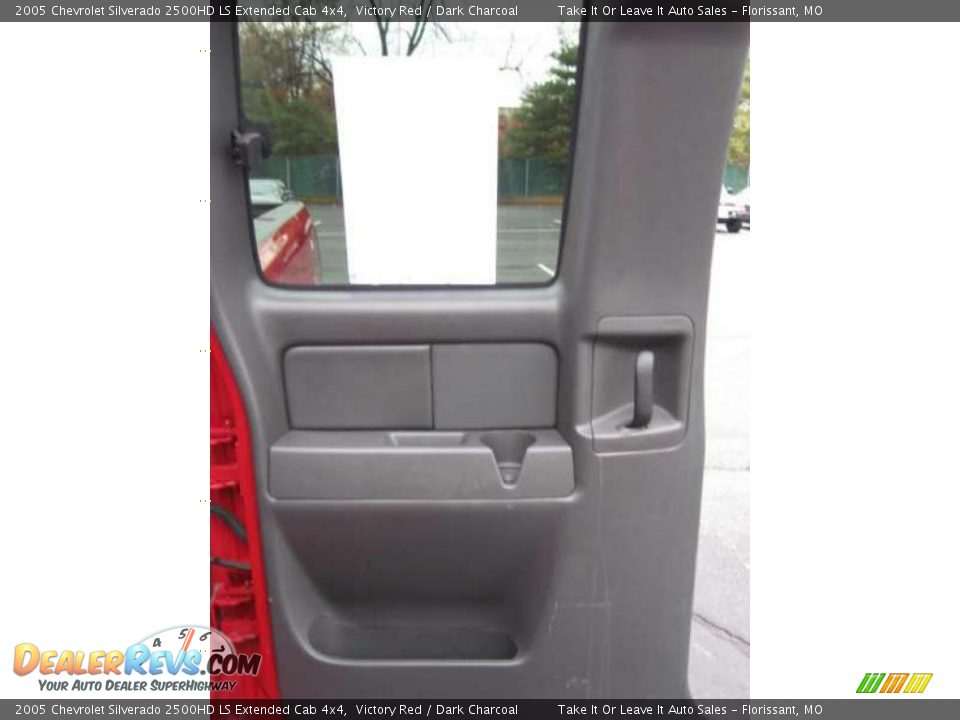2005 Chevrolet Silverado 2500HD LS Extended Cab 4x4 Victory Red / Dark Charcoal Photo #13