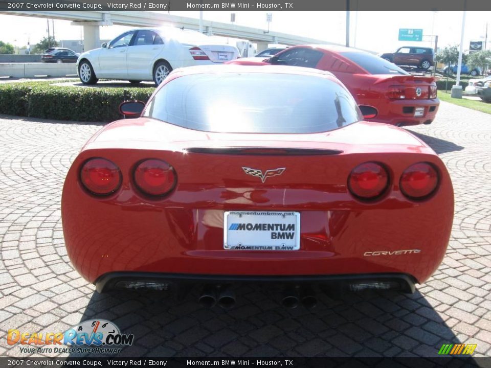 2007 Chevrolet Corvette Coupe Victory Red / Ebony Photo #6