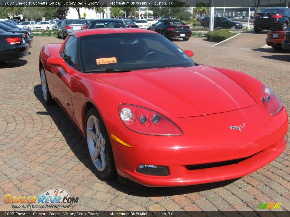 2007 Chevrolet Corvette Coupe Victory Red / Ebony Photo #8