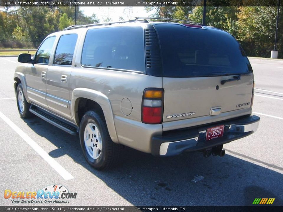 2005 Chevrolet Suburban 1500 LT Sandstone Metallic / Tan/Neutral Photo #3