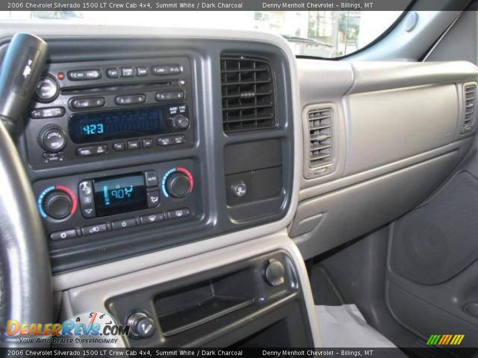 2006 Chevrolet Silverado 1500 LT Crew Cab 4x4 Summit White / Dark Charcoal Photo #11