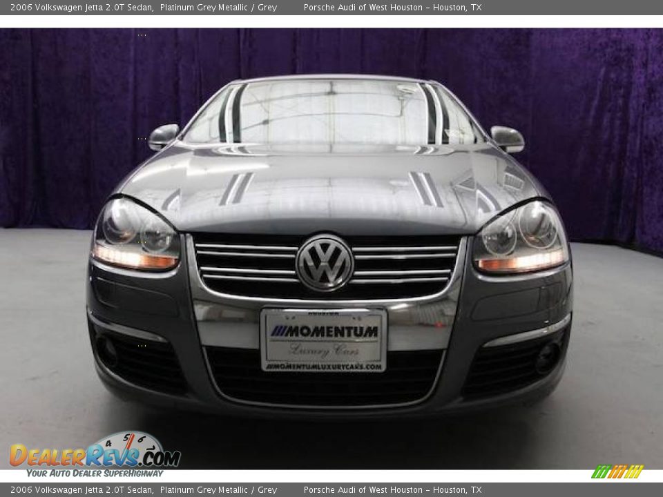 2006 Volkswagen Jetta 2.0T Sedan Platinum Grey Metallic / Grey Photo #3