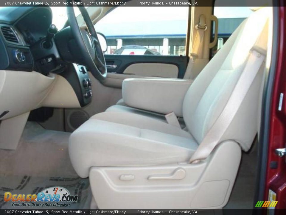 2007 Chevrolet Tahoe LS Sport Red Metallic / Light Cashmere/Ebony Photo #8