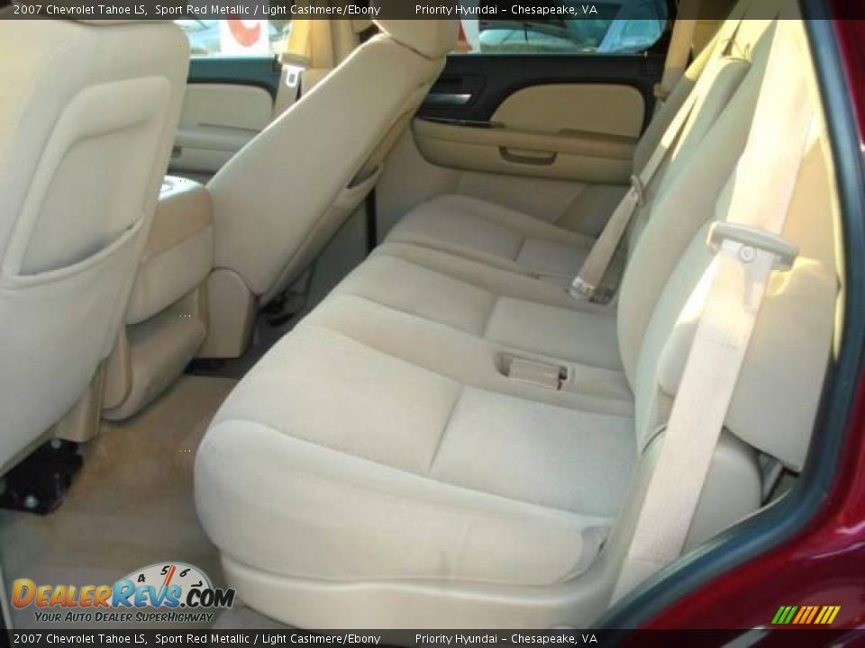 2007 Chevrolet Tahoe LS Sport Red Metallic / Light Cashmere/Ebony Photo #9