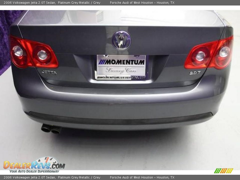 2006 Volkswagen Jetta 2.0T Sedan Platinum Grey Metallic / Grey Photo #20