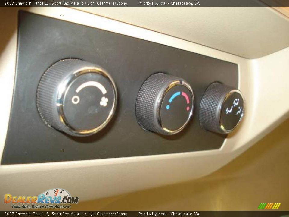 2007 Chevrolet Tahoe LS Sport Red Metallic / Light Cashmere/Ebony Photo #13
