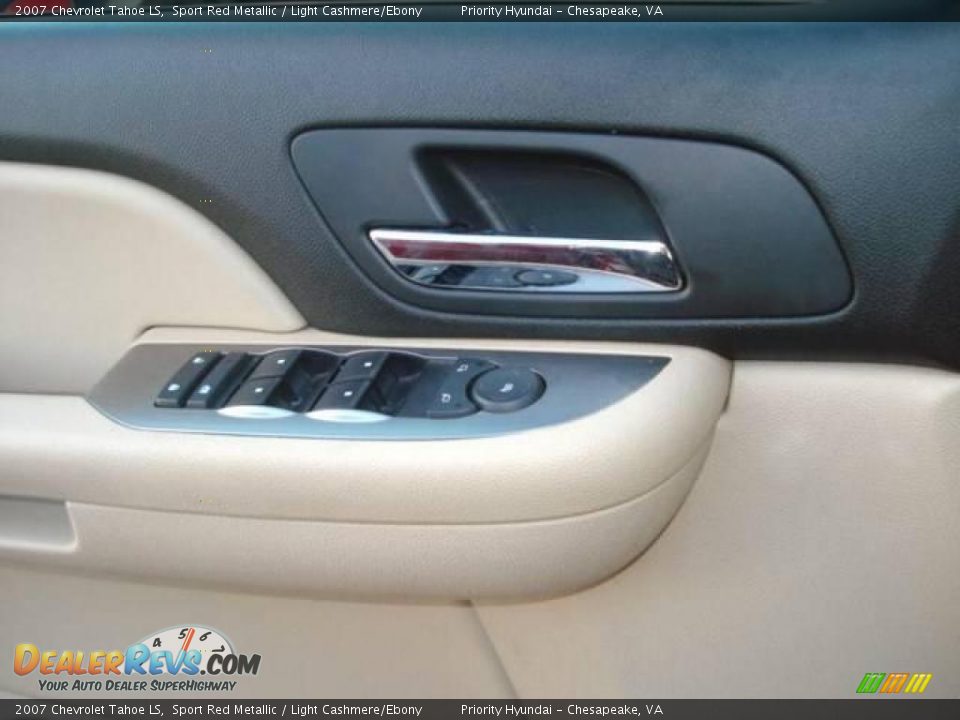 2007 Chevrolet Tahoe LS Sport Red Metallic / Light Cashmere/Ebony Photo #14