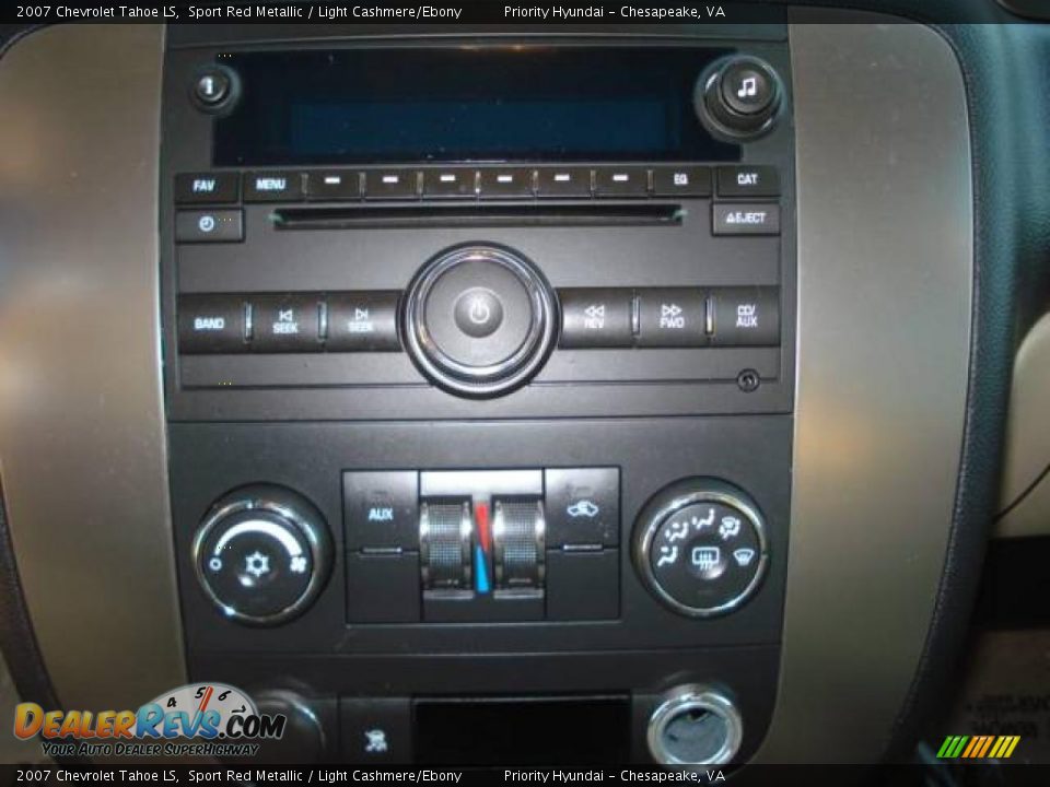 2007 Chevrolet Tahoe LS Sport Red Metallic / Light Cashmere/Ebony Photo #15