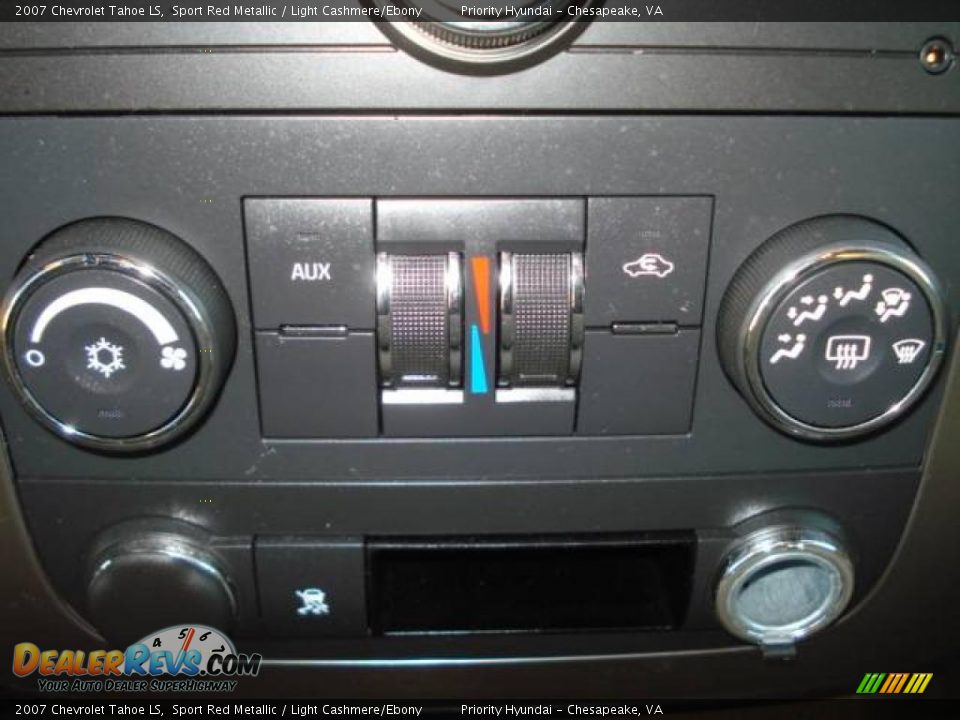 2007 Chevrolet Tahoe LS Sport Red Metallic / Light Cashmere/Ebony Photo #16