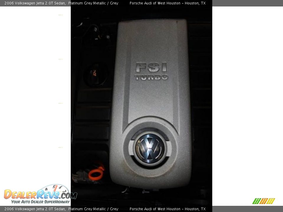 2006 Volkswagen Jetta 2.0T Sedan Platinum Grey Metallic / Grey Photo #31