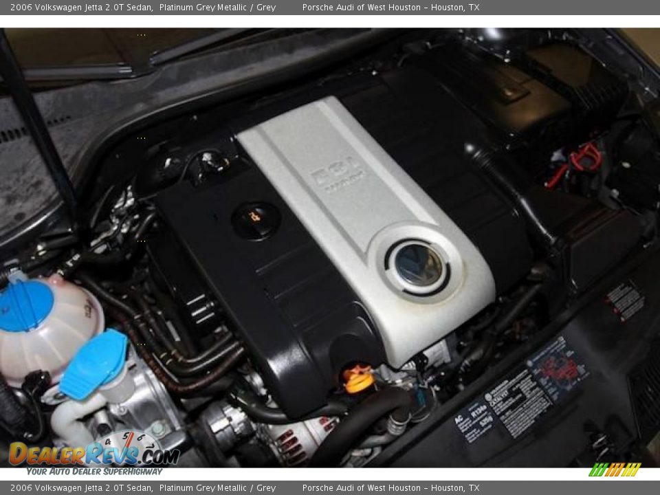 2006 Volkswagen Jetta 2.0T Sedan Platinum Grey Metallic / Grey Photo #32