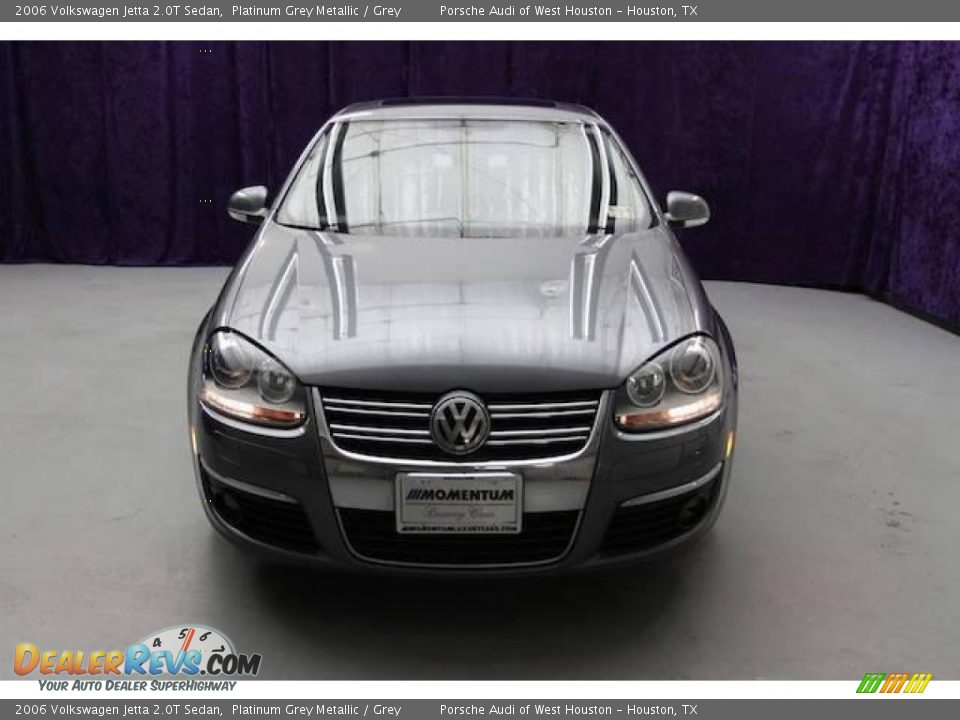 2006 Volkswagen Jetta 2.0T Sedan Platinum Grey Metallic / Grey Photo #33