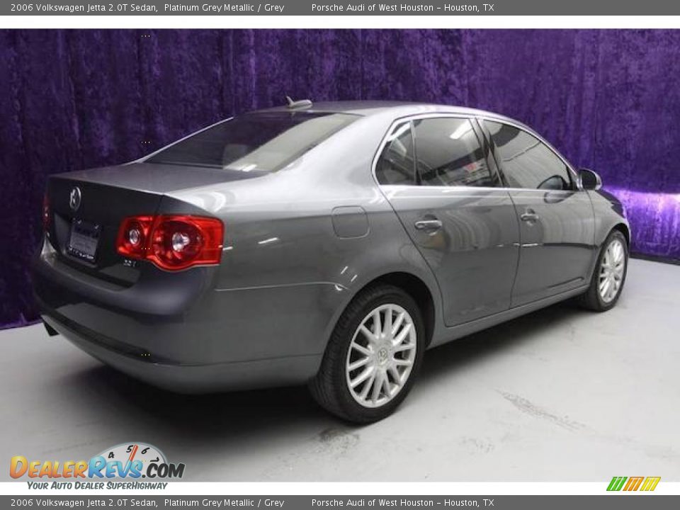 2006 Volkswagen Jetta 2.0T Sedan Platinum Grey Metallic / Grey Photo #34