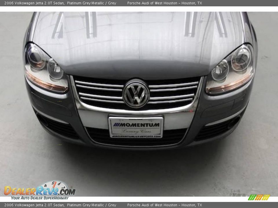 2006 Volkswagen Jetta 2.0T Sedan Platinum Grey Metallic / Grey Photo #35