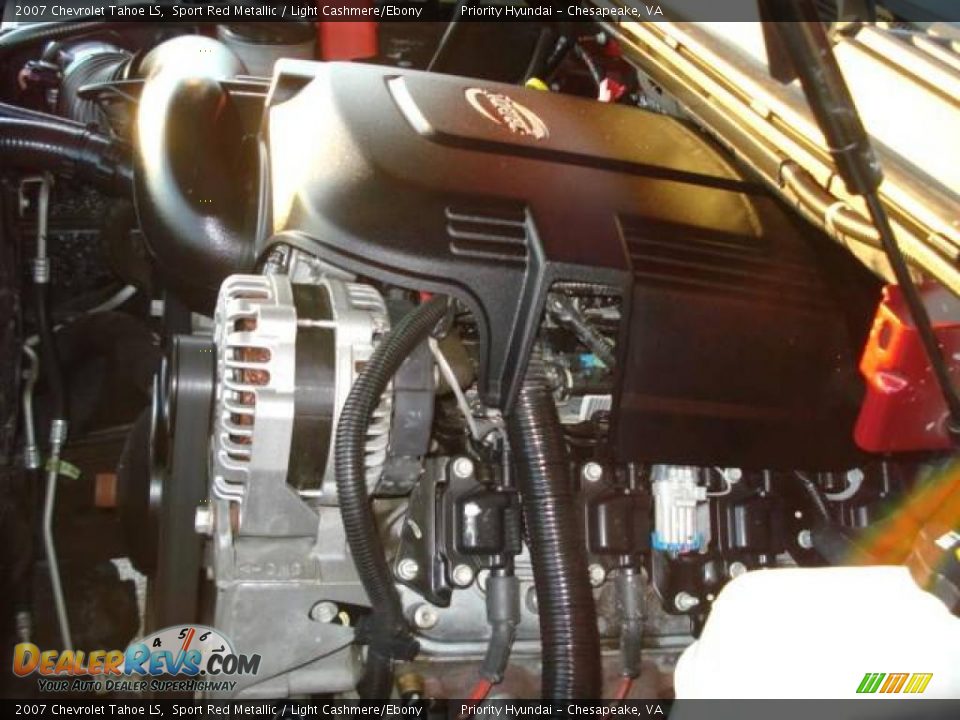 2007 Chevrolet Tahoe LS Sport Red Metallic / Light Cashmere/Ebony Photo #23