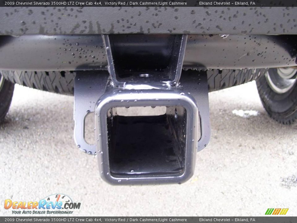 2009 Chevrolet Silverado 3500HD LTZ Crew Cab 4x4 Victory Red / Dark Cashmere/Light Cashmere Photo #15