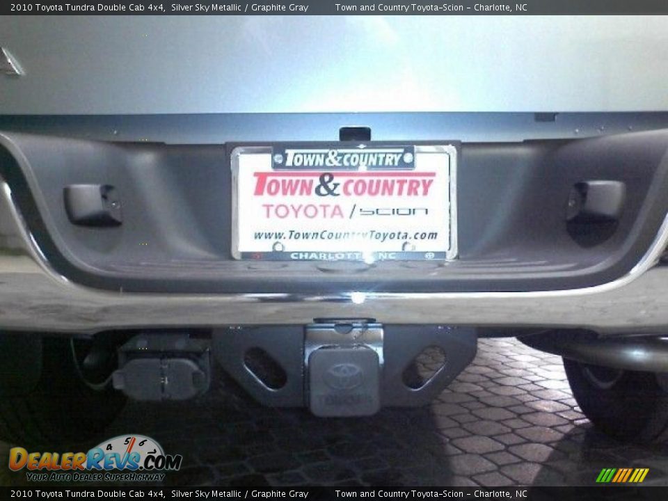 2010 Toyota Tundra Double Cab 4x4 Silver Sky Metallic / Graphite Gray Photo #19