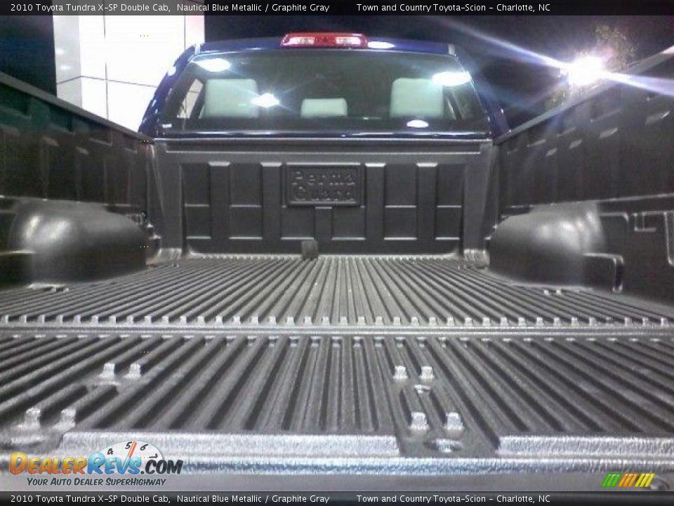 2010 Toyota Tundra X-SP Double Cab Nautical Blue Metallic / Graphite Gray Photo #25