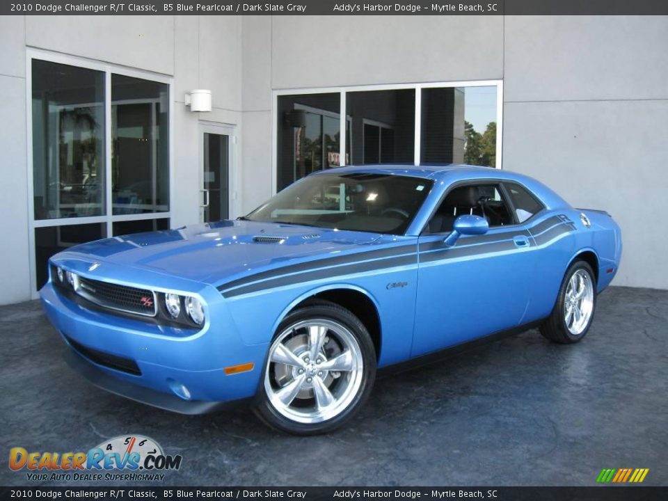 2010 Dodge Challenger R/T Classic B5 Blue Pearlcoat / Dark Slate Gray Photo #1
