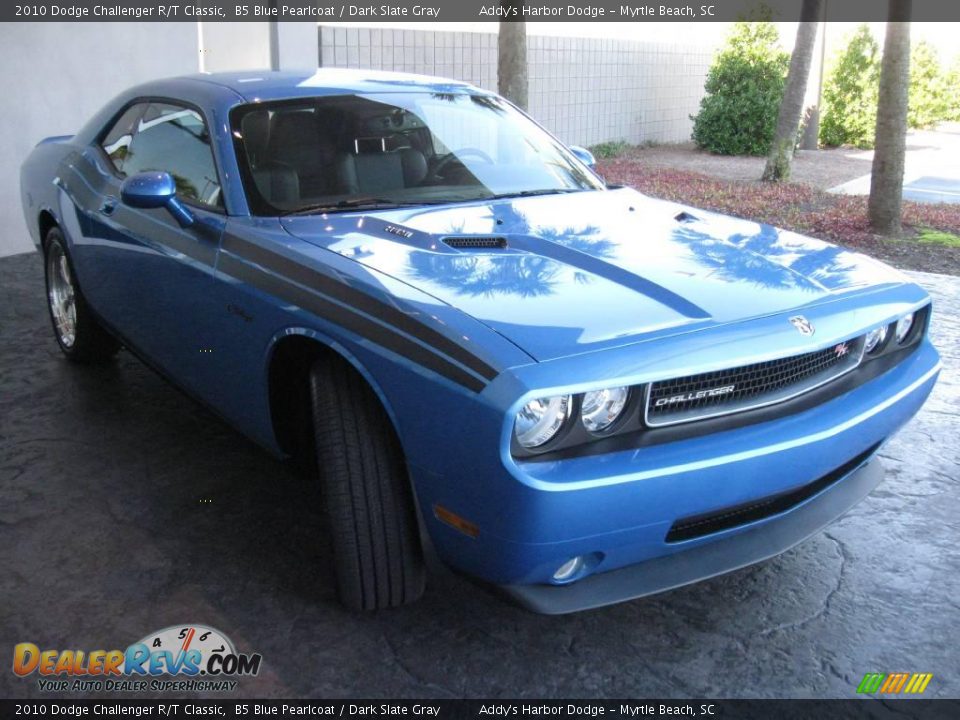 2010 Dodge Challenger R/T Classic B5 Blue Pearlcoat / Dark Slate Gray Photo #4