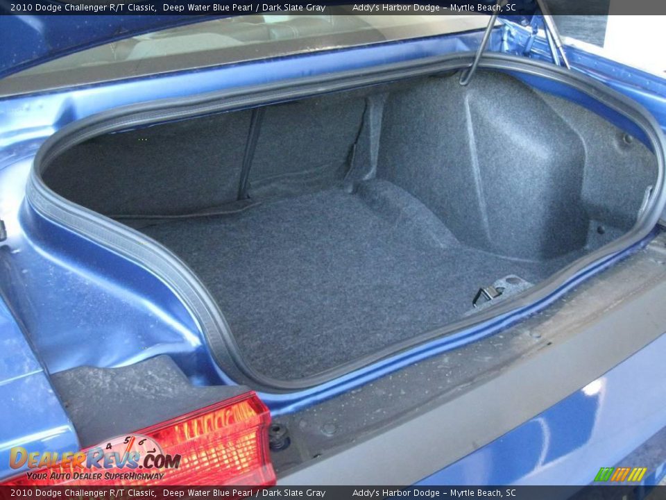 2010 Dodge Challenger R/T Classic Deep Water Blue Pearl / Dark Slate Gray Photo #12