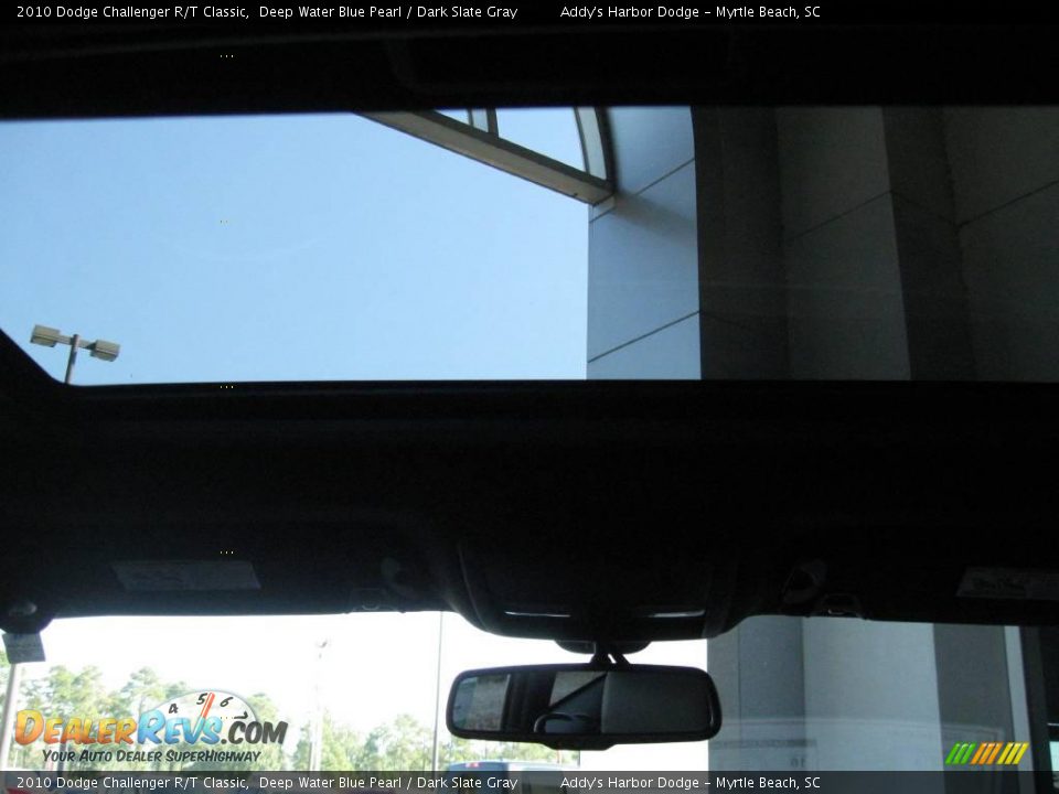 2010 Dodge Challenger R/T Classic Deep Water Blue Pearl / Dark Slate Gray Photo #13