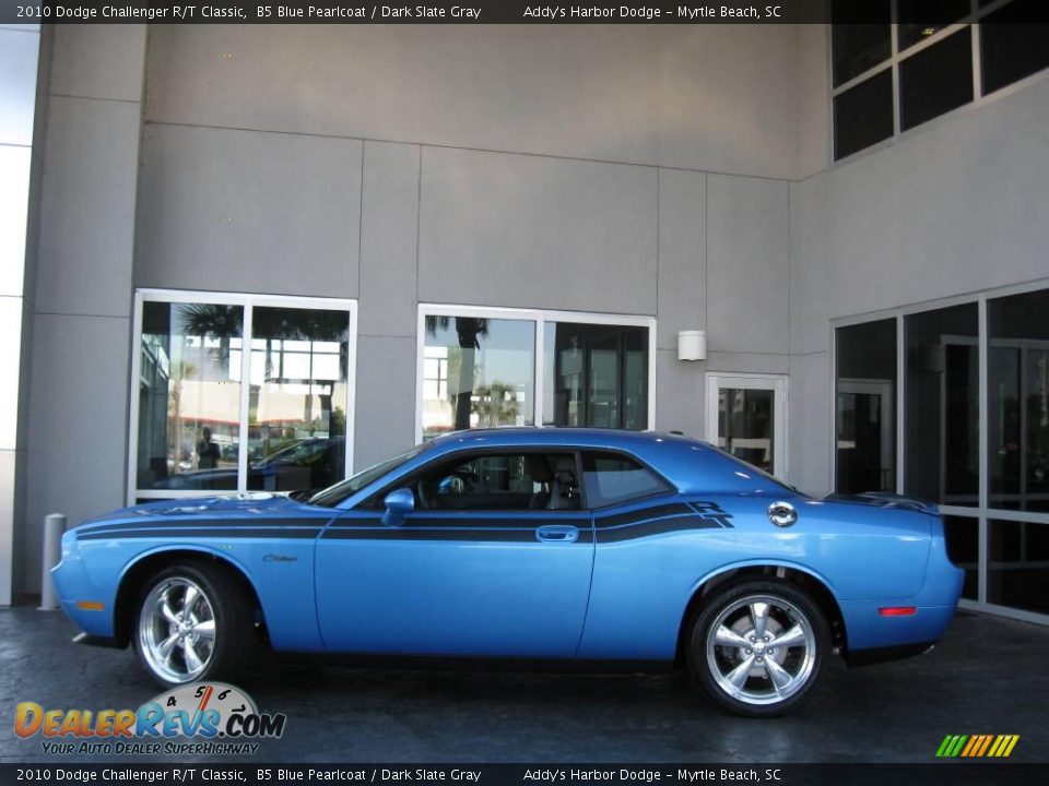 2010 Dodge Challenger R/T Classic B5 Blue Pearlcoat / Dark Slate Gray Photo #6