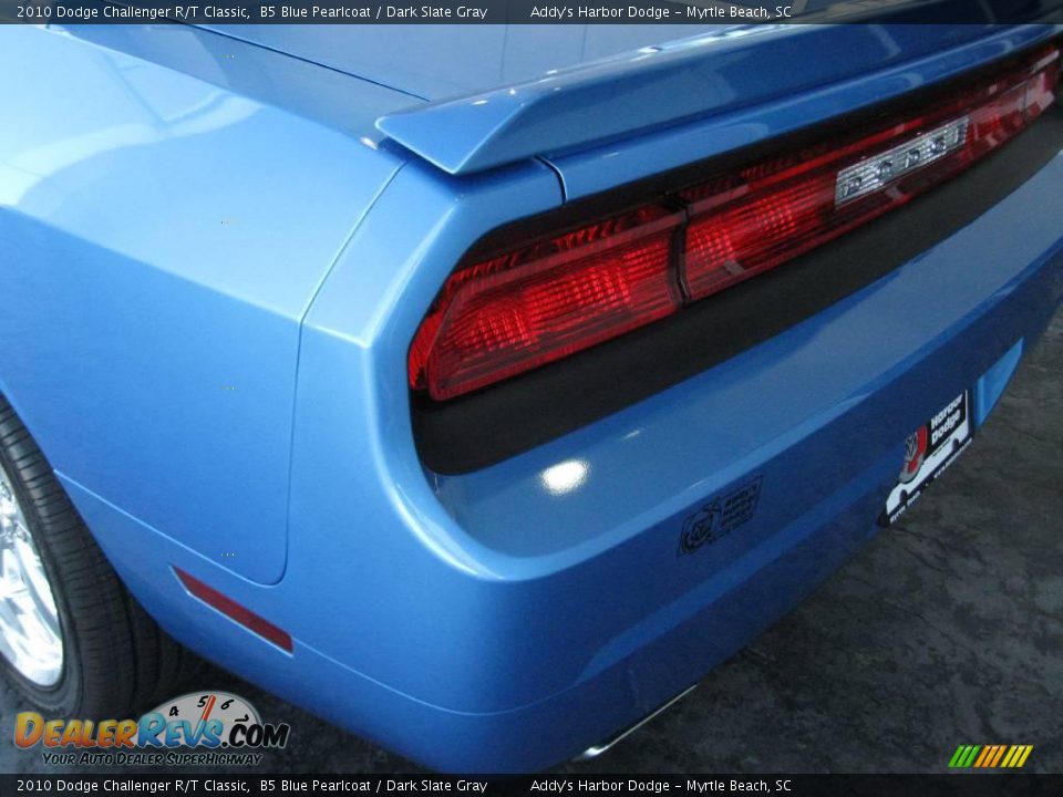 2010 Dodge Challenger R/T Classic B5 Blue Pearlcoat / Dark Slate Gray Photo #8