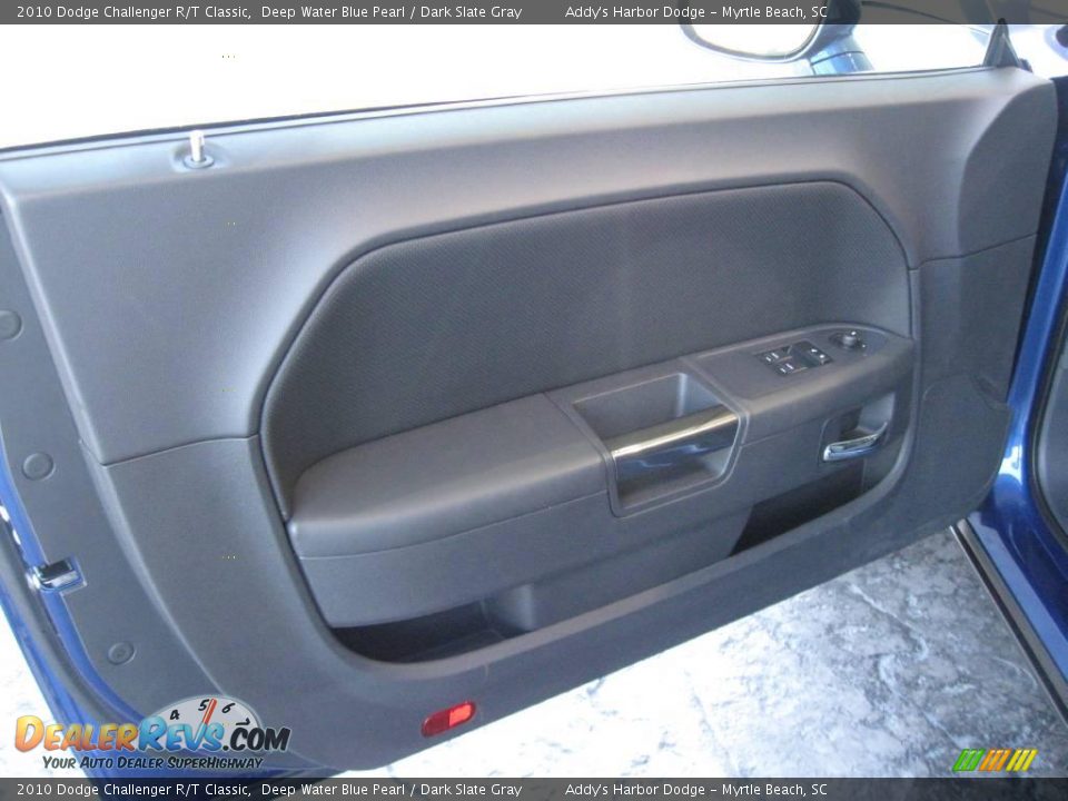 2010 Dodge Challenger R/T Classic Deep Water Blue Pearl / Dark Slate Gray Photo #17