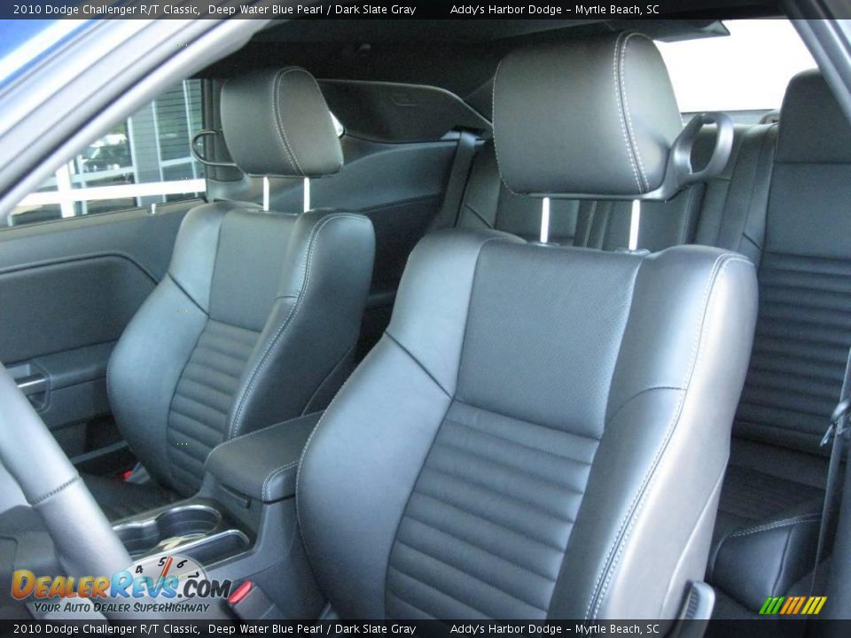 2010 Dodge Challenger R/T Classic Deep Water Blue Pearl / Dark Slate Gray Photo #18