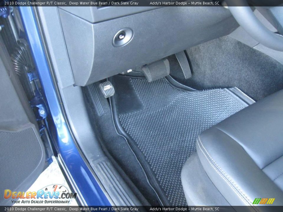 2010 Dodge Challenger R/T Classic Deep Water Blue Pearl / Dark Slate Gray Photo #19